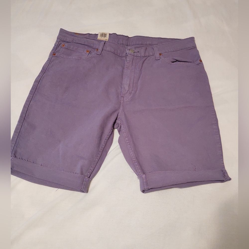 Levi's Men's Lavender 511 Slim Stretch Shorts Sz 38 NWT